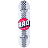 RAD Checker Stripe Komplett-Skateboard 7,75