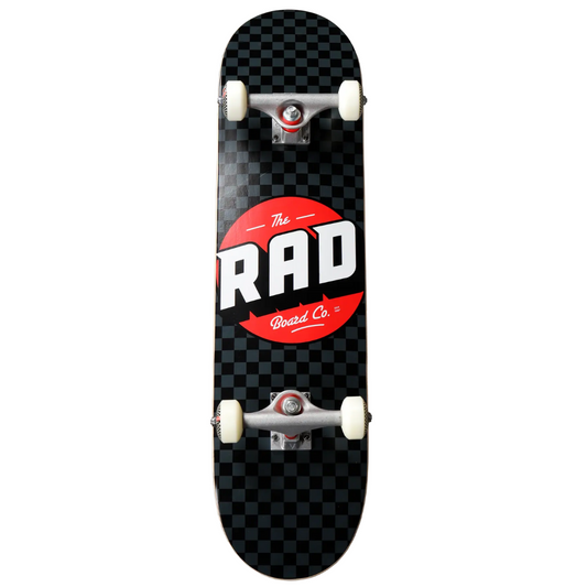 RAD Checkers Progressive Skateboard Completo  7.5"