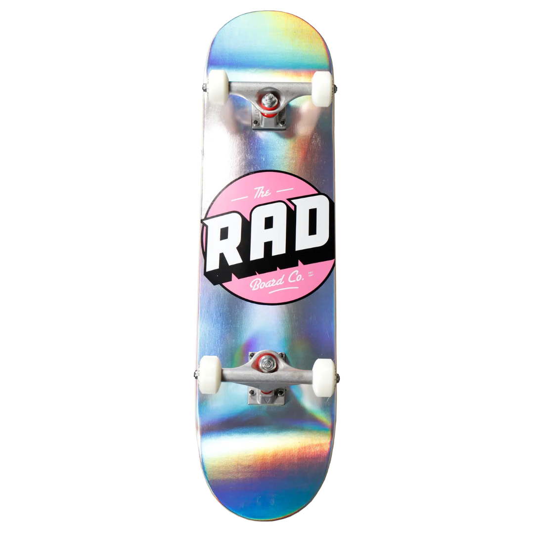 RAD Logo Progressive Complete Skateboard  8" 