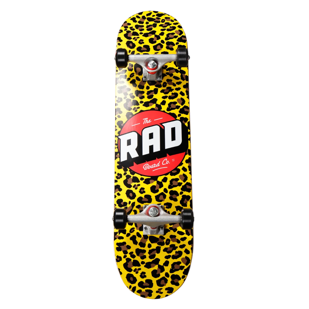 RAD Logo Progressive Complete Skateboard  8" 