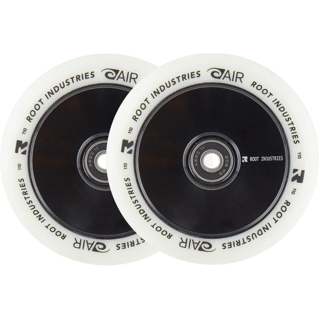 Root Air Bianco Ruote monopattino freestyle Pacco da 2  110mm