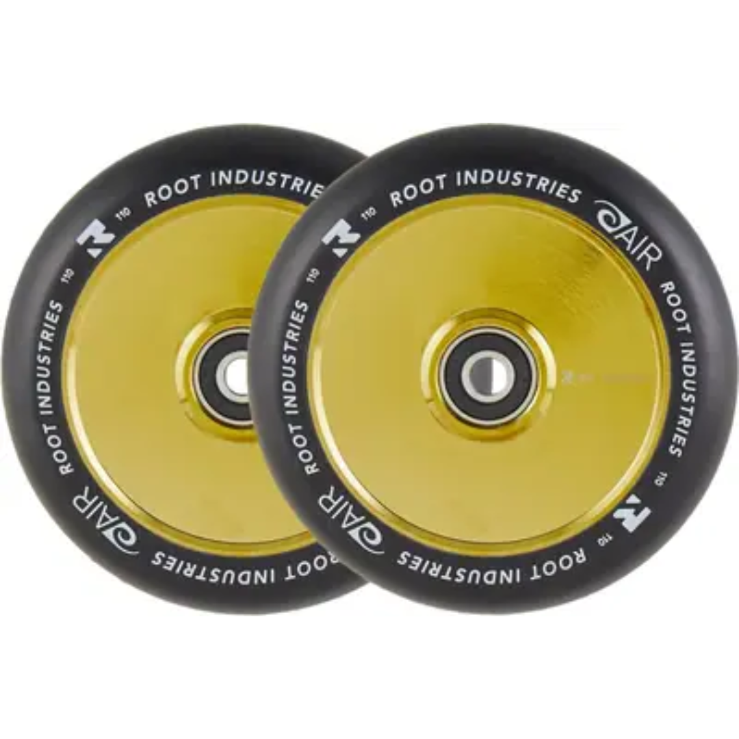 Root Air Nero Ruote monopattino freestyle 110 mm gold