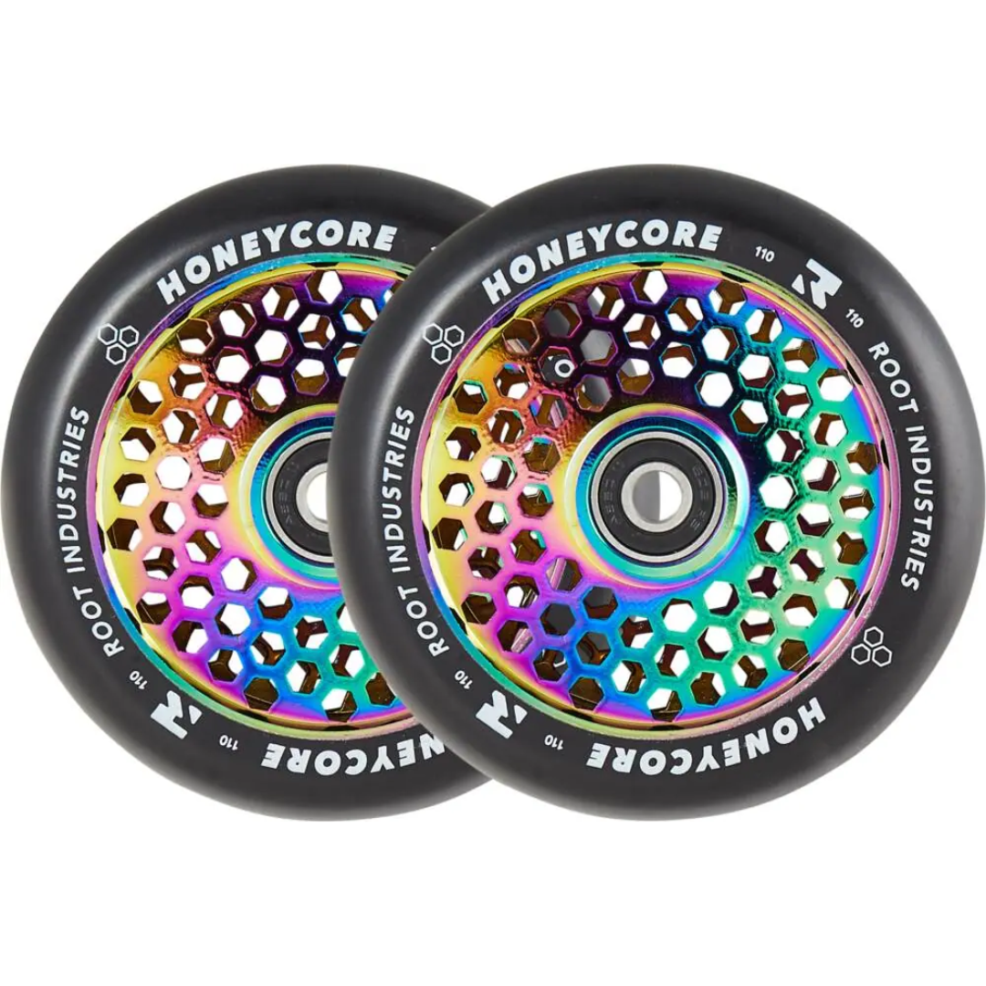 Root Honeycore Black Complete 110mm neochrome