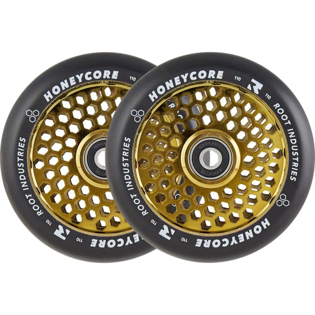 Root Honeycore Black Complete 110mm oro