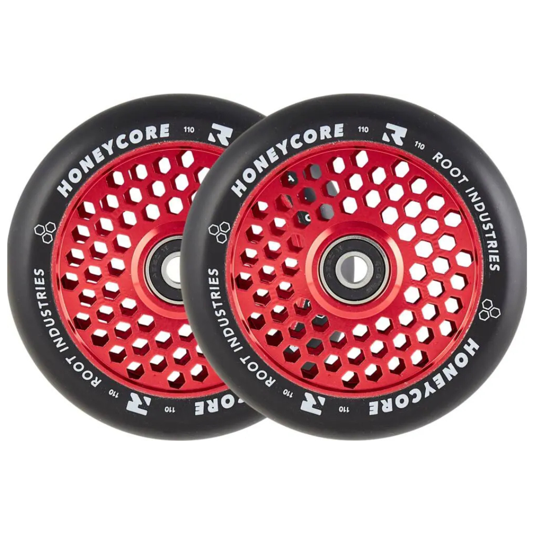 Root Honeycore Black Complete 110mm red
