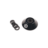 Salt Plus Universal-Aluminium-BMX-Hinterradnabe, Nicht-Antriebsseite, Schwarz