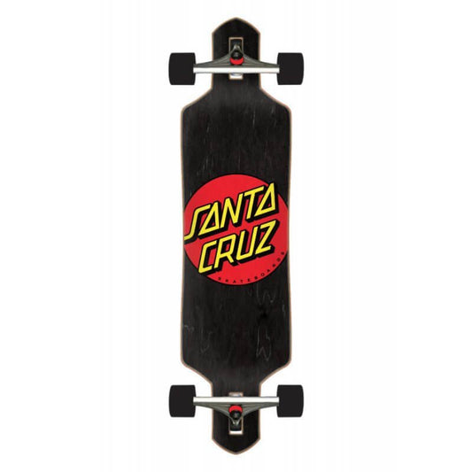 Santa Cruz - Classic Dot 9.0in x 36in Cruzer Drop Thru (1)