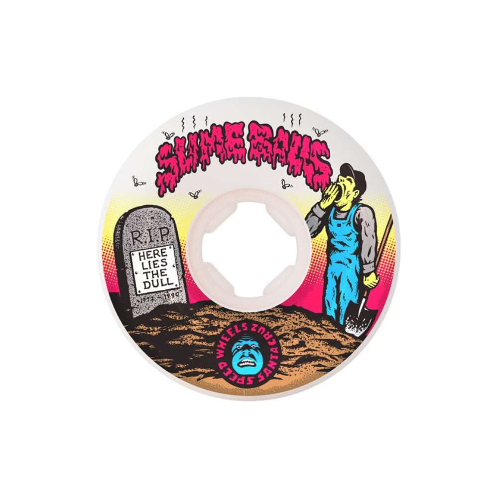 Santa Cruz Death of Dull Vomits 60mm 95A Bianco
