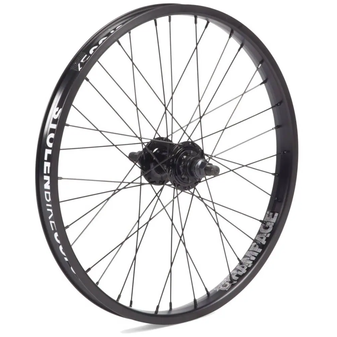 Stolen 20" Rampage Ruota BMX Freecoaster Posteriore  Nero
