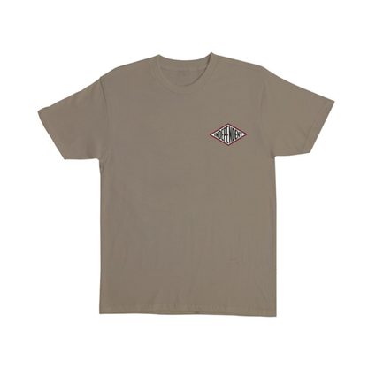 T-shirt I FTR Cap S/S Heavyweight Prairie Dust