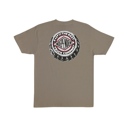 T-shirt I FTR Cap S/S Heavyweight Prairie Dust
