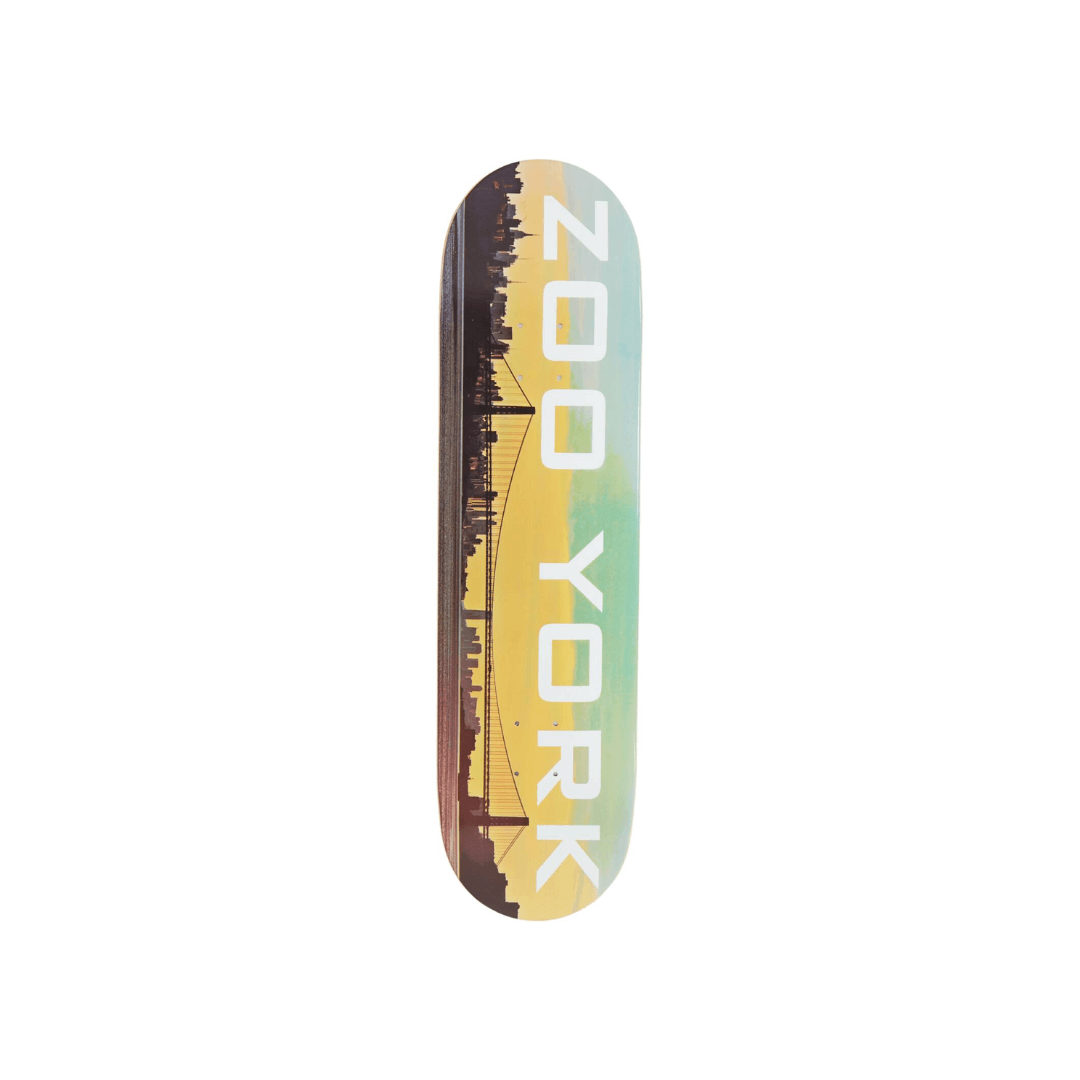 Zoo York City Deck Skateboard  8.25"