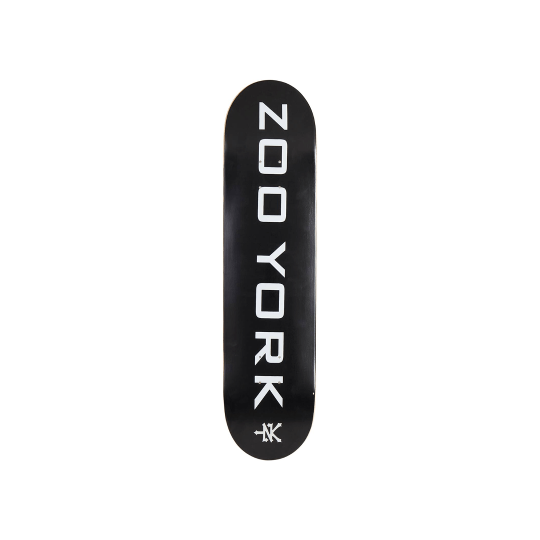 Zoo York Classic Logo Block Deck Skate Nero