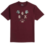 T-shirt DGK - Roses Burgundy