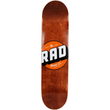 RAD Solid Logo Skateboard-Deck 8,25